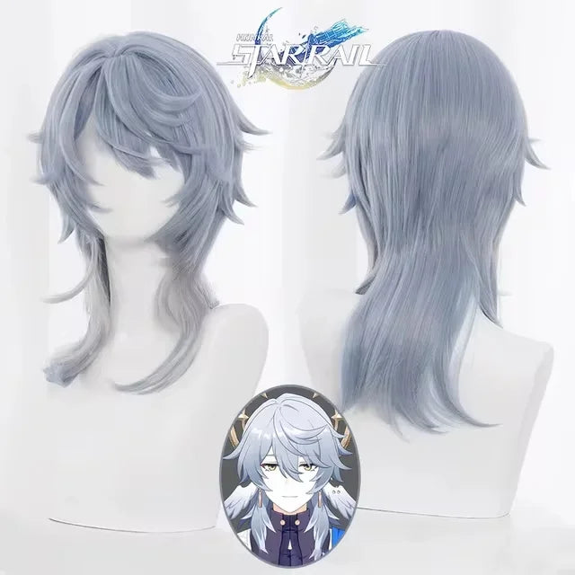 Honkai Star Rail Sunday Cosplay Costume Wig Headwear Game Character Outfits For Men Halloween Carnival Party Comic Con