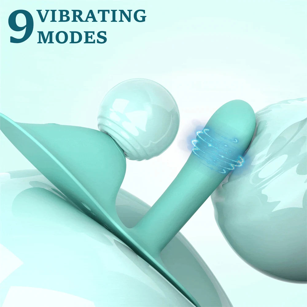 2 In 1 Wearable Panties Dildo Vibrator Clitoris Stimulator G Spot Massager Masturbator APP Romote Control Sex Toys for Women