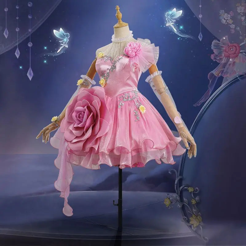 Identity V Margaretha Zelle Dancer Cosplay Costume For Halloween Christmas Survivor Dancer Role Play Valentine's Day Game Outfit