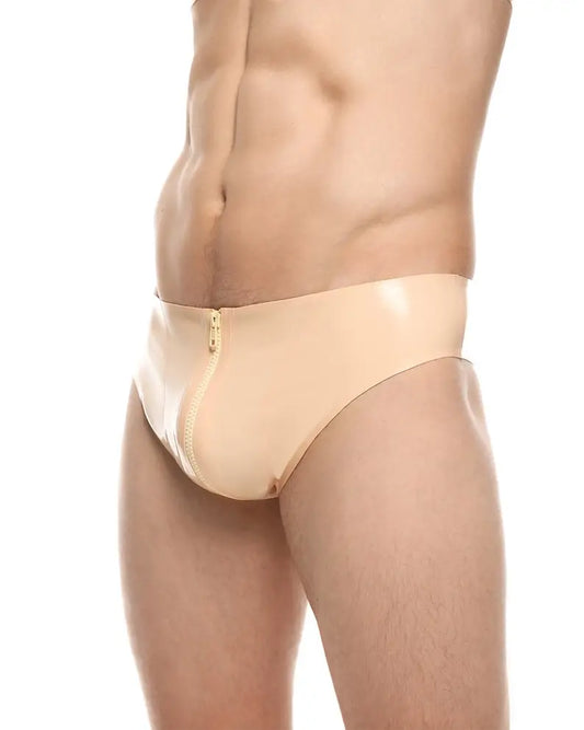 customized fetish Latex  men Underwear Gay Transparent brief  Erotic Underwear Man Penis Pouch Mens Bikini Briefs Sissy Panties