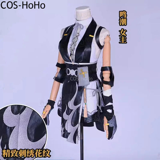 COS-HoHo Wuthering Waves Heroine Rover Game Suit Sexy Lovely Uniform Cosplay Costume Halloween Party Role Play Outfit Women