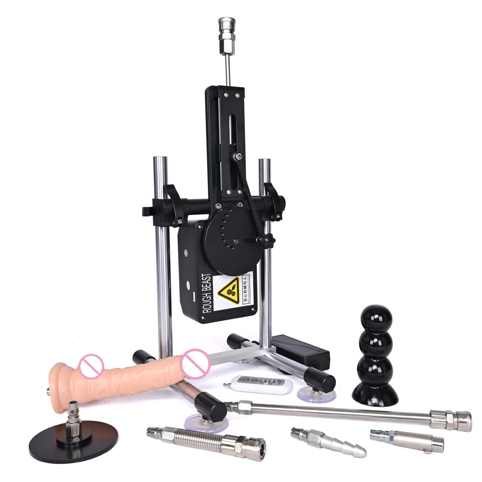 ROUGH BEAST Automatic Sex Machine for Women APP Control 70W Power Man Masturbation Machine with Vac-U-Lock Dildo Attachment Toys