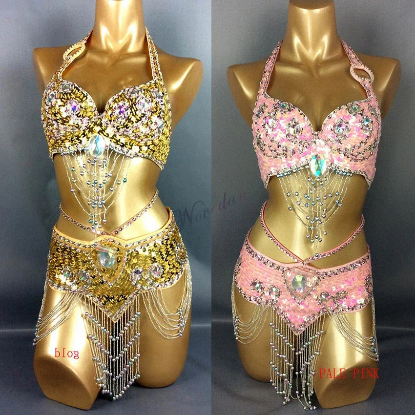 Crystal Beads Tassel Fringe Sequin set
