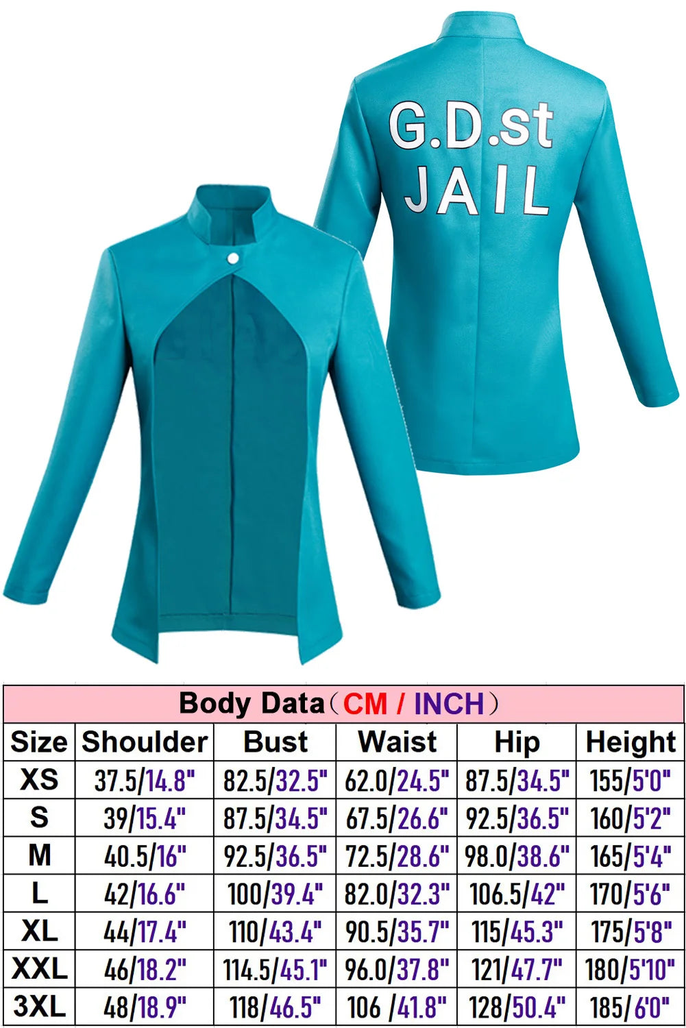 Disguise Jolyne Cujoh Cosplay Top Pants Wig Anime Bizarre Adventure Of JoJo Costume Woman Role Play Fancy Dress Up Party Cloth