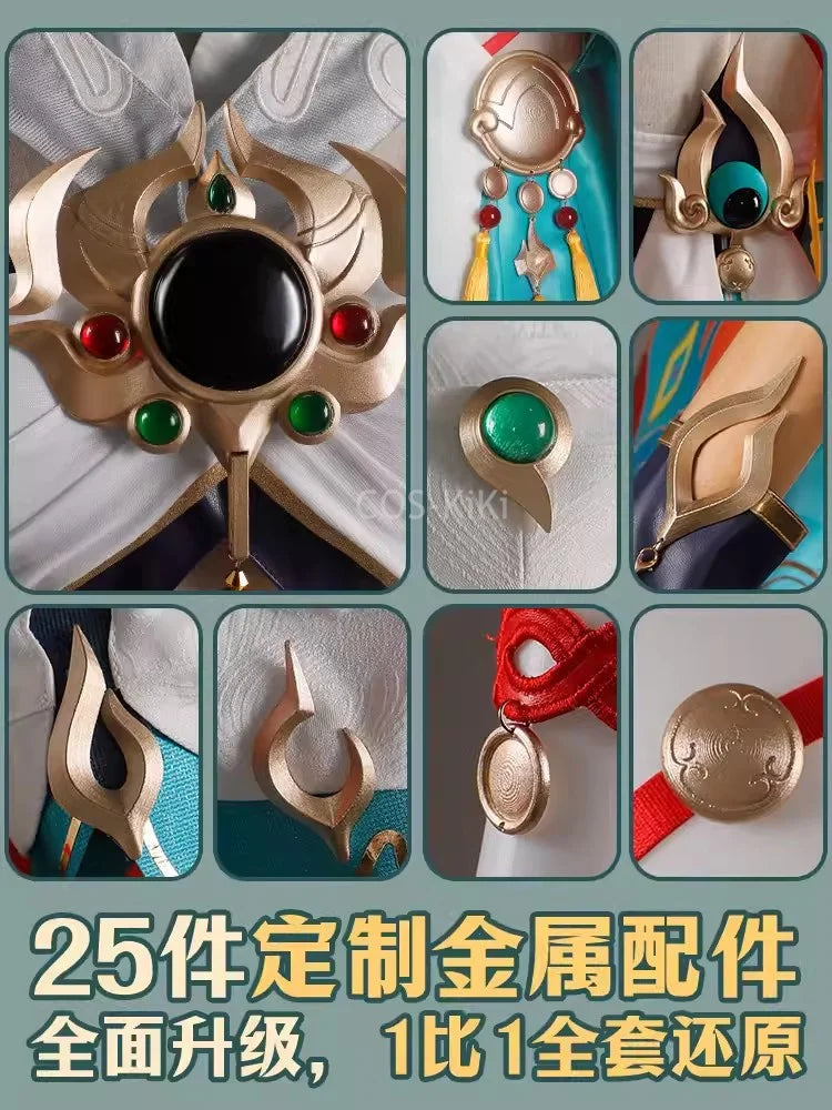 COS-KiKi Honkai: Star Rail Yunli Game Suit Gorgeous Lovely Dress Uniform Cosplay Costume Halloween Party Role Play Outfit Women
