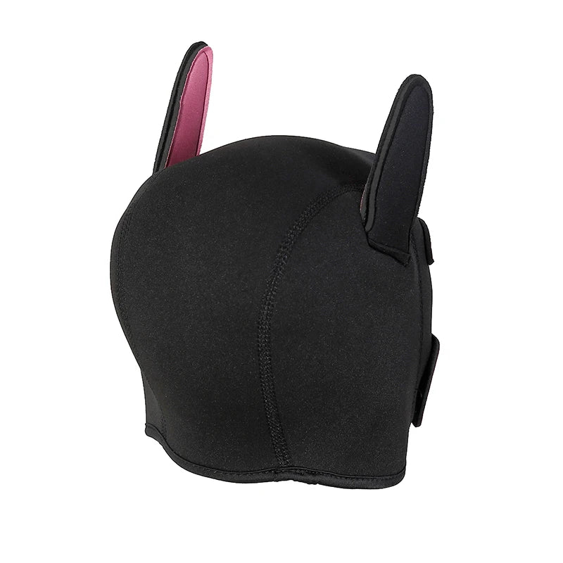 Dog Head Mask Removable Muzzle Hood Mask Cosplay Roleplay Party Gay Puppy Mask Bdsm Masks Masquerade Mask Sex Toys for Couples