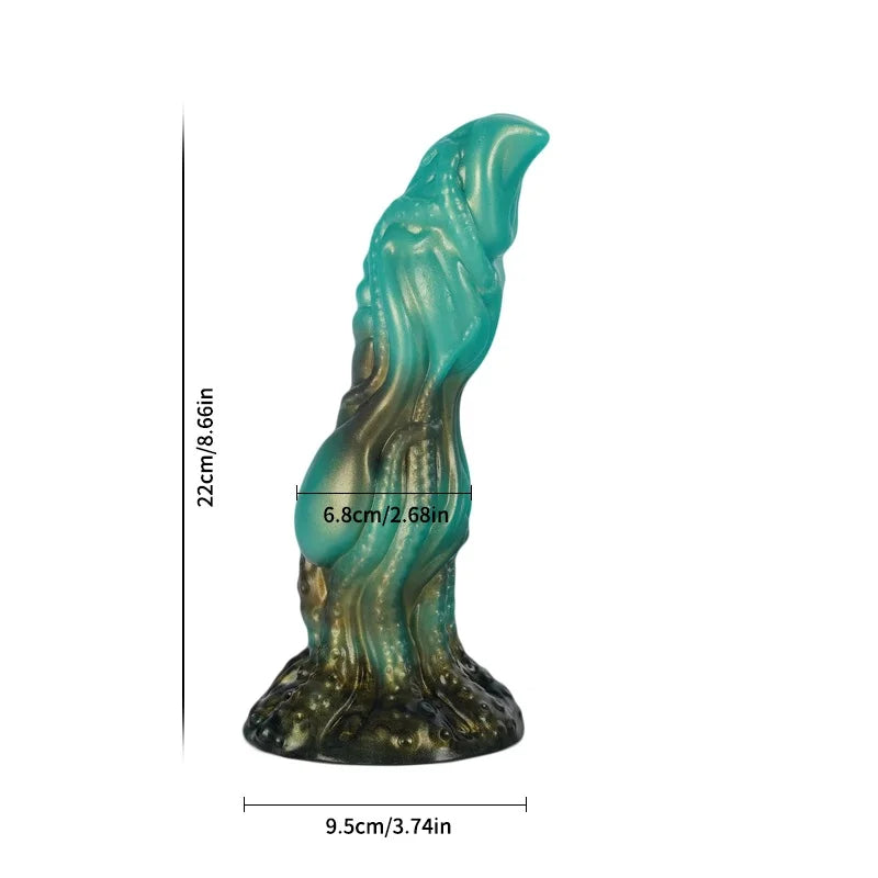 Shoggoth Alien  Anal Plug Big Dildo Progressive Vaginal Masturbator Suction Cup Fantasy Anal Stretcher Sex Toys for Women Men