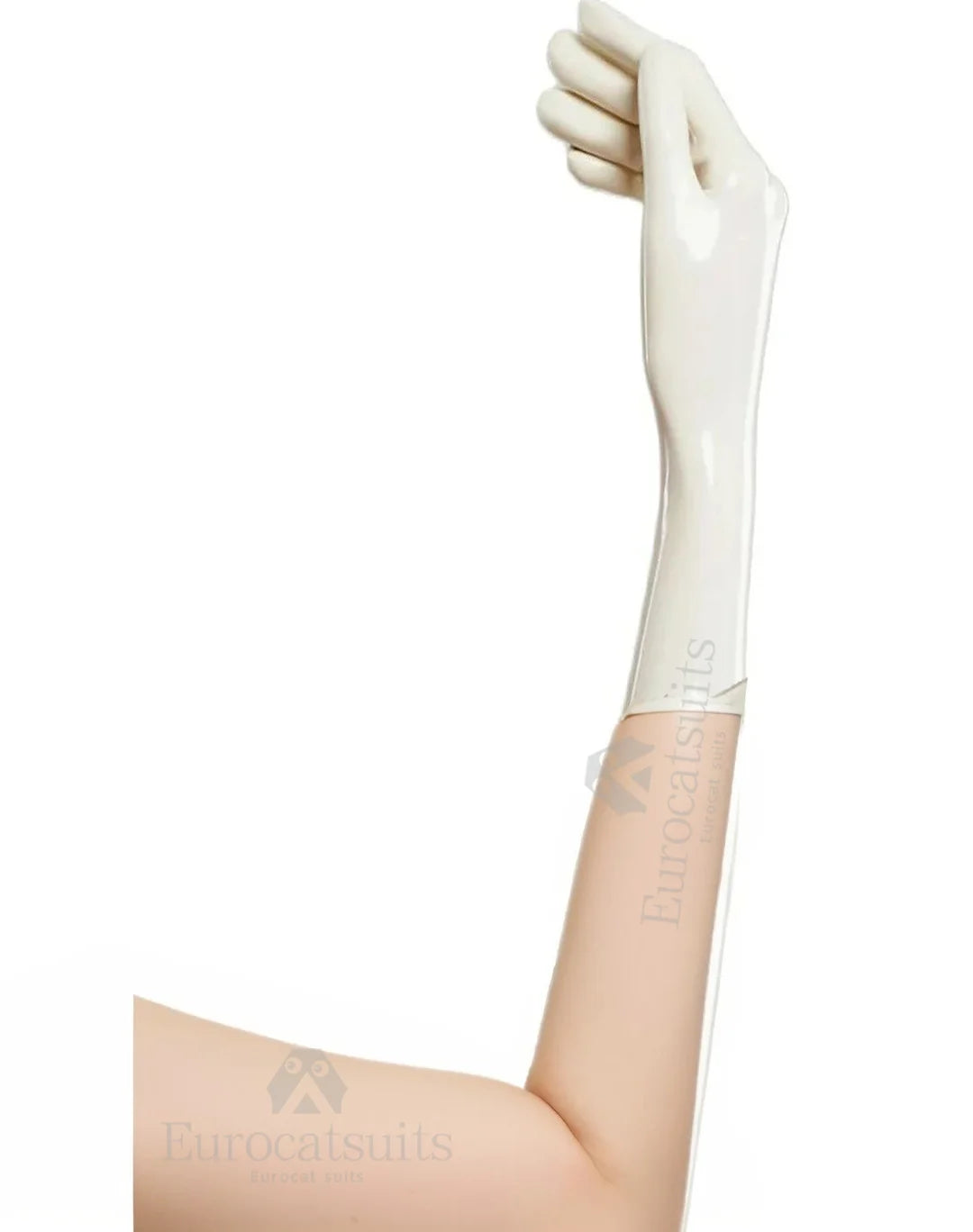 latex fetish gloves women  gummi wetlook long opera sexy glooves
