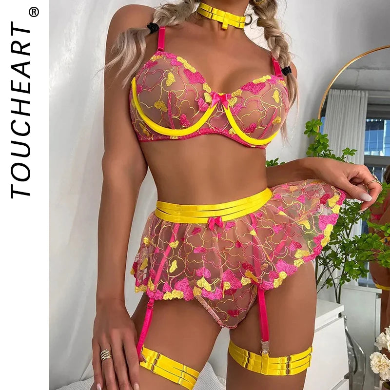 Sexy Panties for Women Women's Lingerie Set Women Bra Large Bras and Underwear Lingeries Sets Sexy Outfit Thong Woman Clothing
