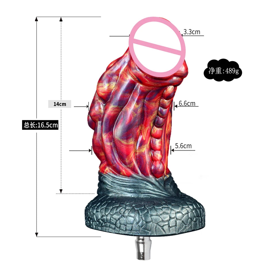ASHBURN ALIEN AND BEAST RELICS Vac-U-Lock Sex Machine ATTACHMENTS