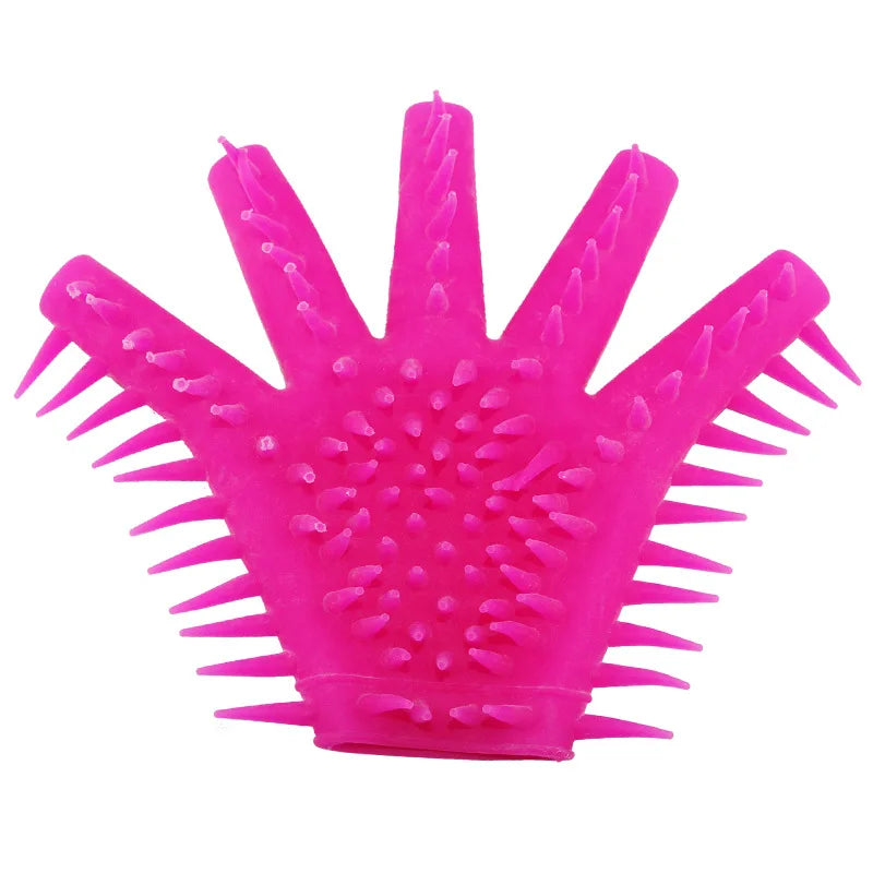 PAQIN Sex Gloves for Male Masturbation Spike Erotic Finger Sextoys for Couples Sex Products  Adult Toys Sex Tools for Couples
