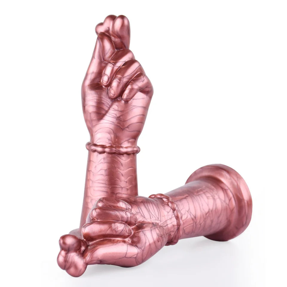 ASHBURN  Silicone gesture anal plug with suction cup for sex machine Masturbation Machine Attachment for Women Sex Toys