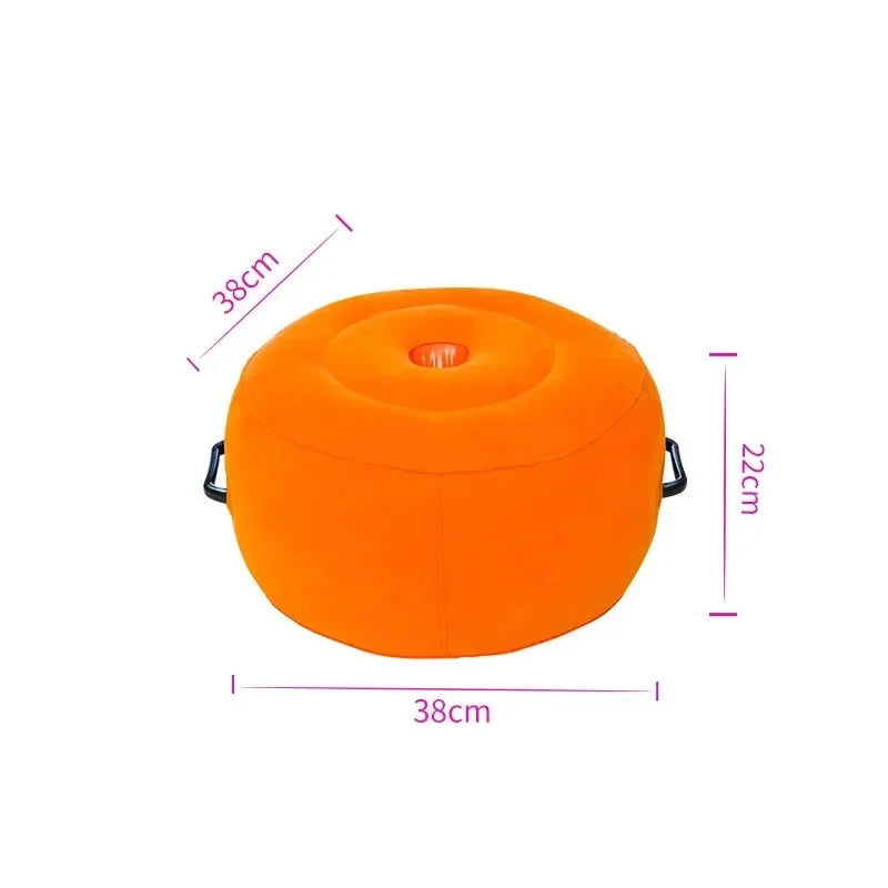 Inflatable Sex Chair with Dildo Anal Plug Love Position Stool Cushion Female Masturbation Adult Games Products Bdsm Furniture