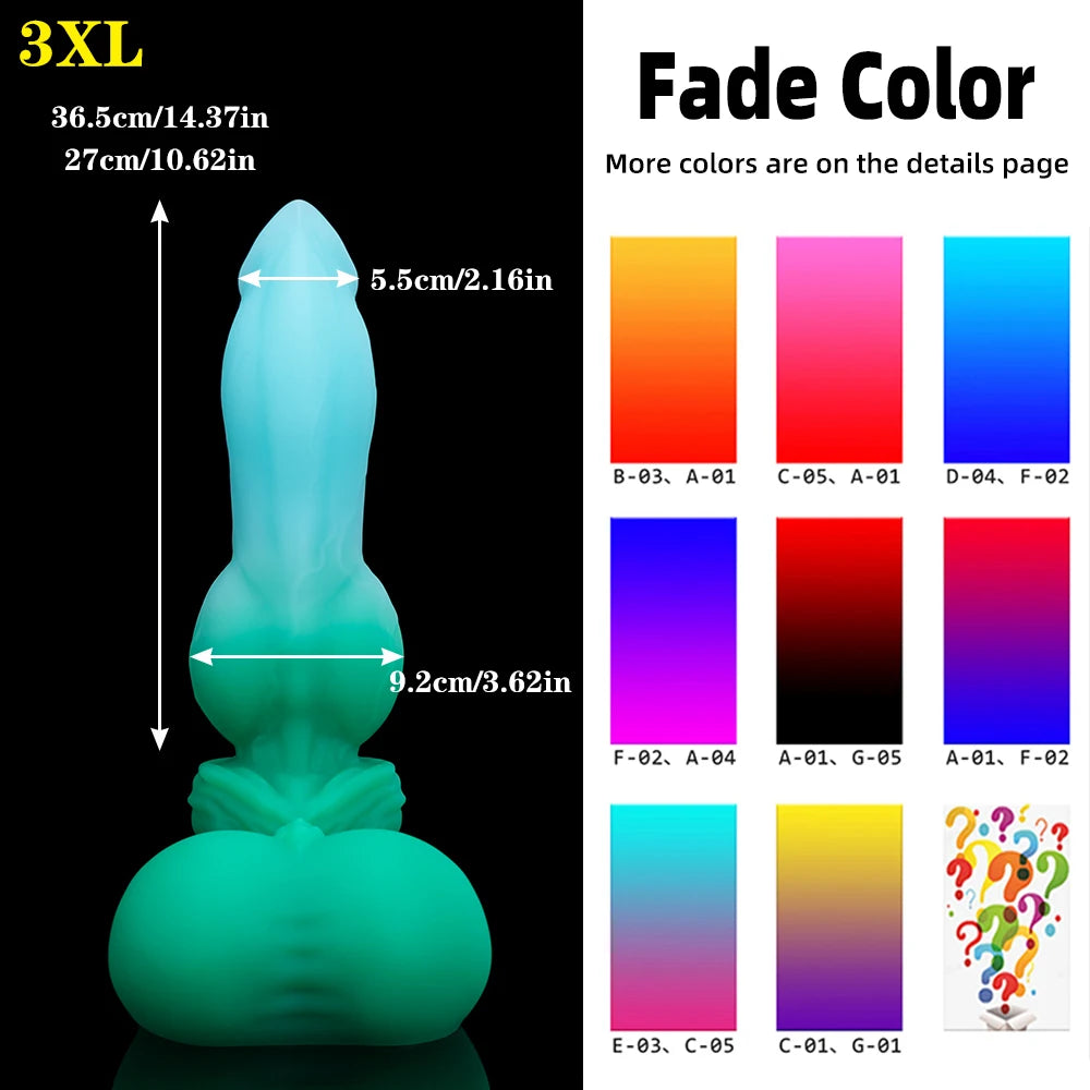 GRAEMEN Giant Knot relic Silicone S-XL 14.9 IN