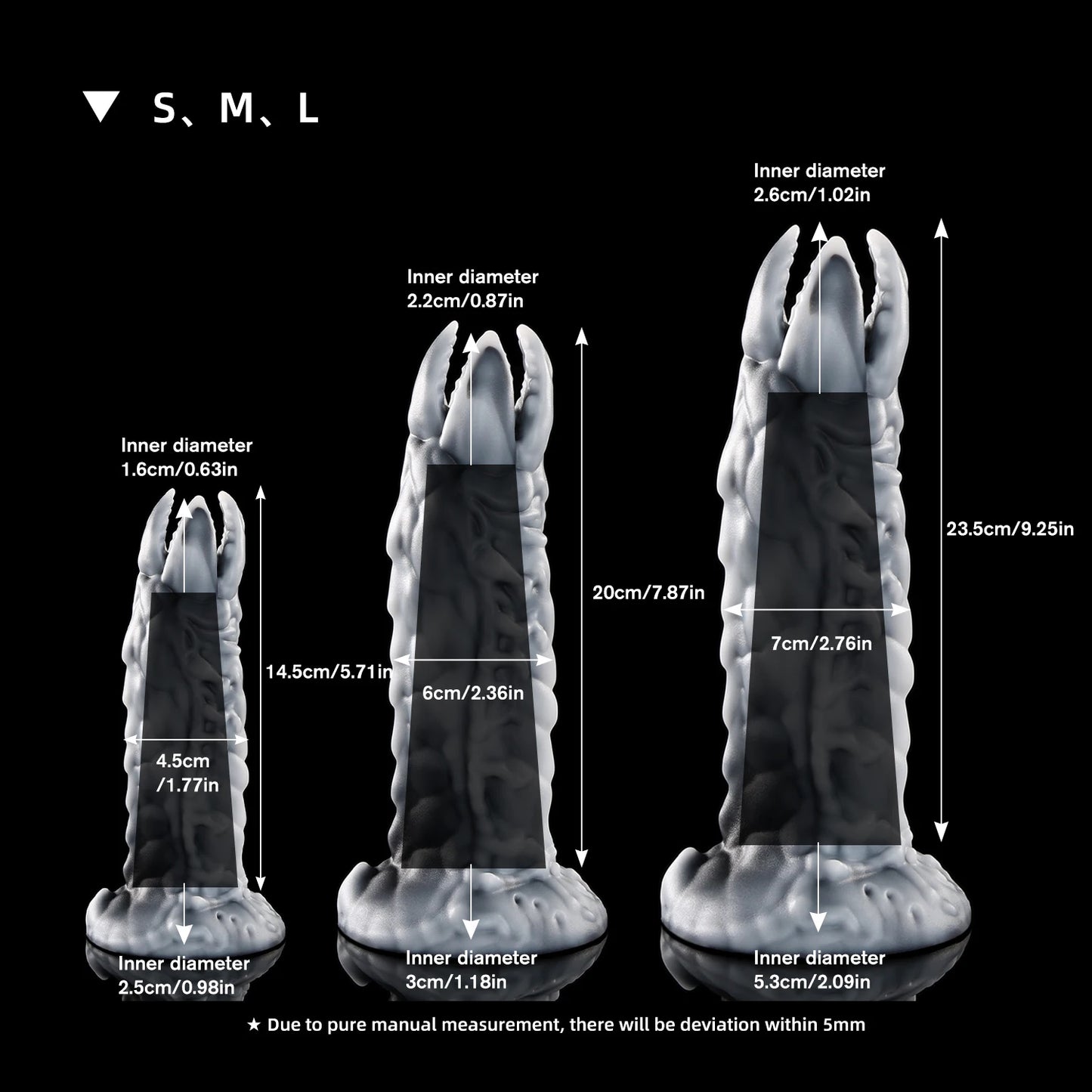 Ovipositor Dildo Anal Sex Toy FOR Women Enlarger Buttplug Masturbation Cup Lay Eggs Silicone Plug