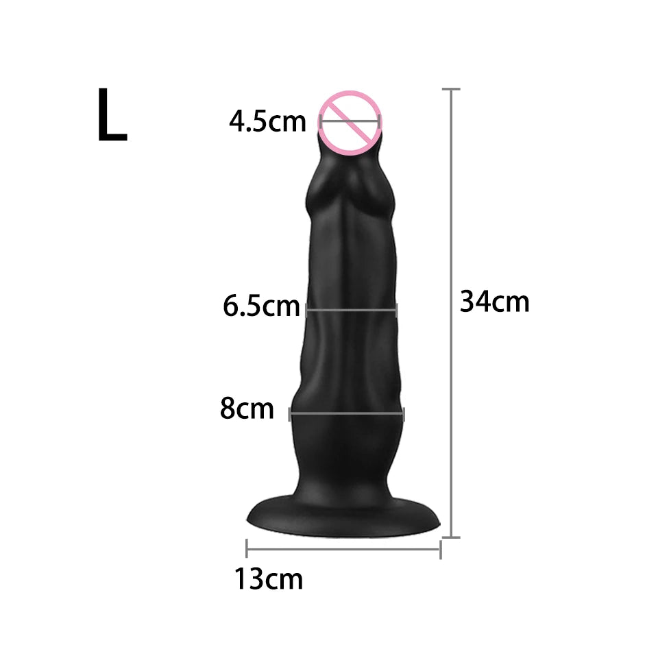 ROUGH BEAST Sex Machine Dildos Attachments Big Flesh Dildos For Vac-u-lock Love Machine Suitable for All Machines In The Shop