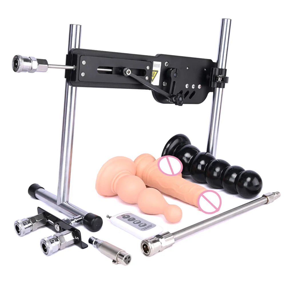 ROUGH BEAST Sex Machine for Women Wireless Mute Masturbation Machine with Dildo Vac-U-Lock Attachment 70W Power Sex Toys Man