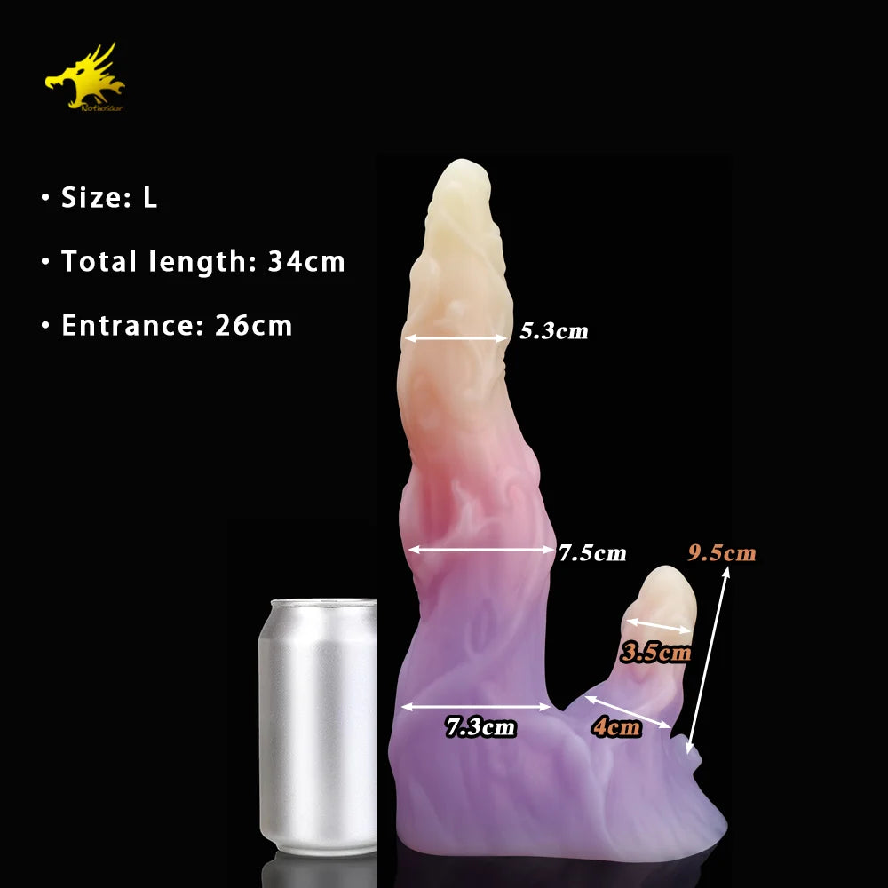 Monster tongue Suction Cup Ultra Soft Thick xs-xl