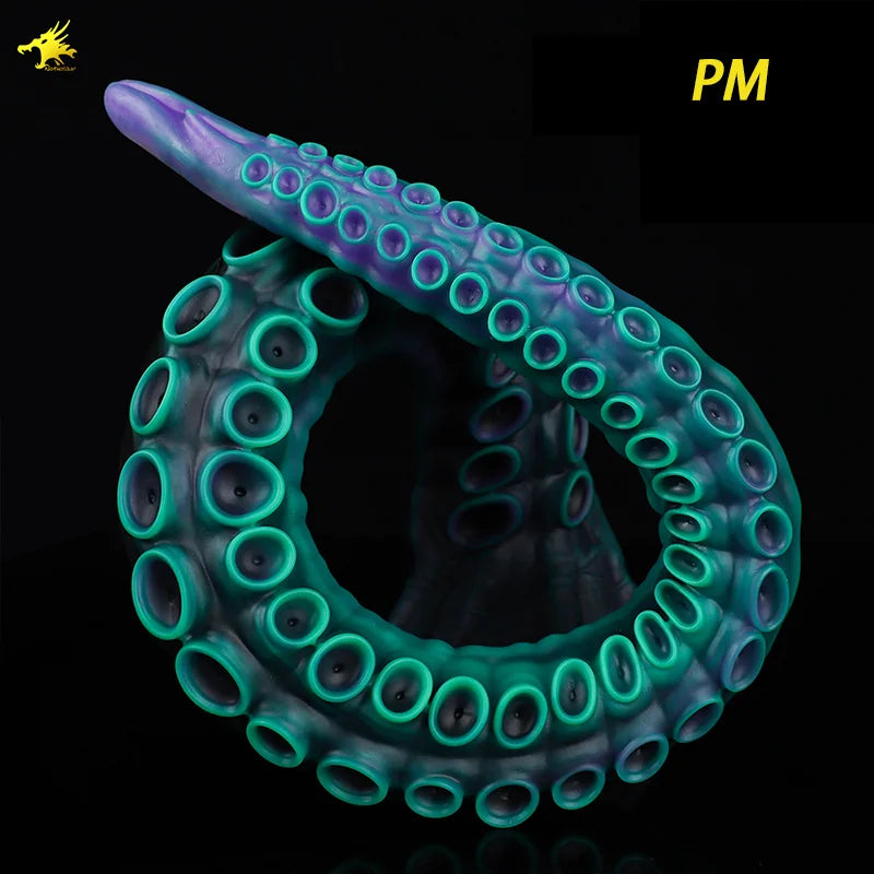 Tentacle Dildo Color Silicone Toys Realistic Octopus Fake Penis Adult Fantasy Dildo Holder Masturbation Sex Toys