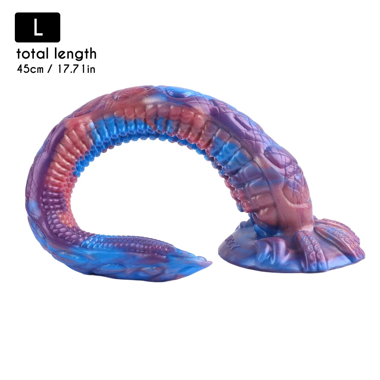 ASHBURN Super Long Monster Tentacle Anal Dildo Soft Silicone Tentacle Butt Plug Fantasy Dildo Penis Toy Women Men S,M,L,XL,XXL