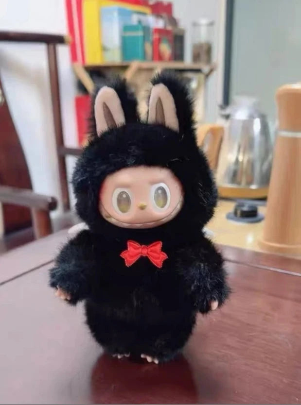 High Quality LBB Plush Toys Skullpanda Mokoko Zimomo Halloween LBB Keychain Doll Christmas Gift Keyring Toy Replica Gift