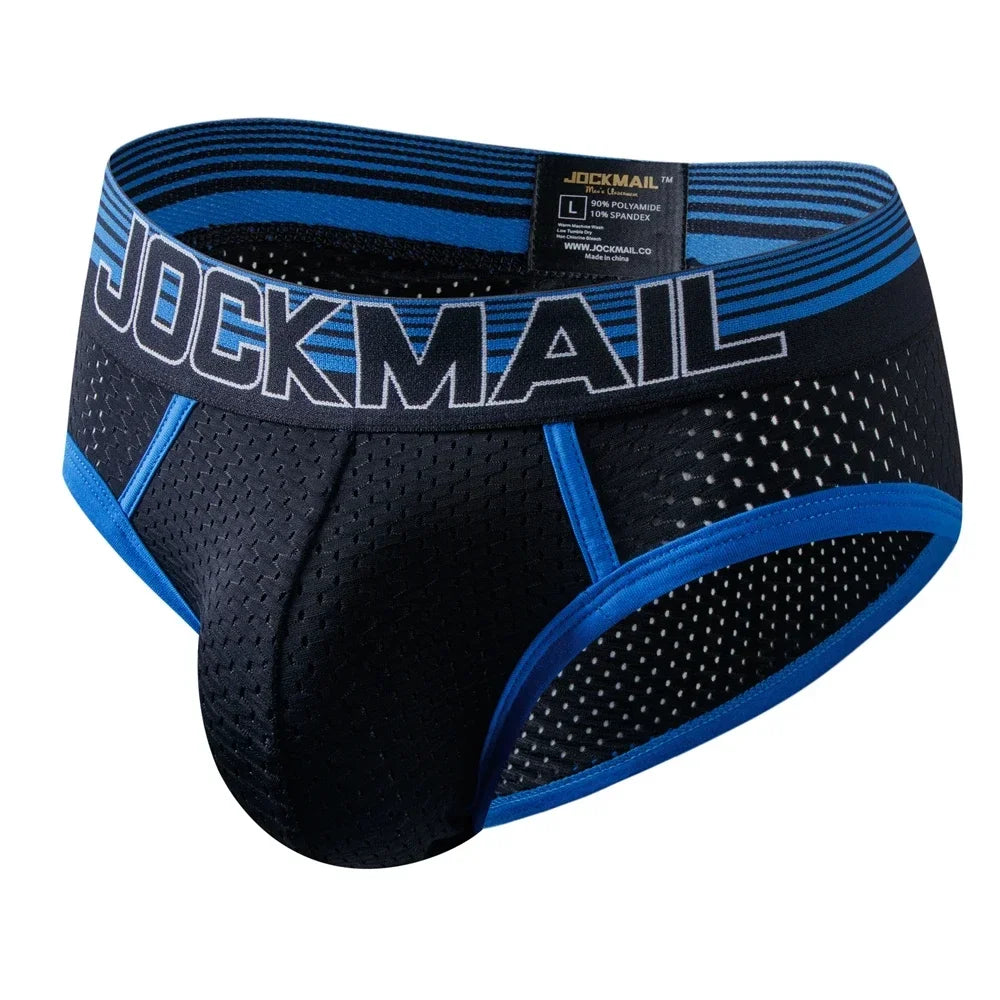 Sexy Man's Underwear Briefs Underpants Nylon Mesh Men's Briefs Bikini Underwear Men's Boxer Briefs Nylon Mesh Swim Swimwear