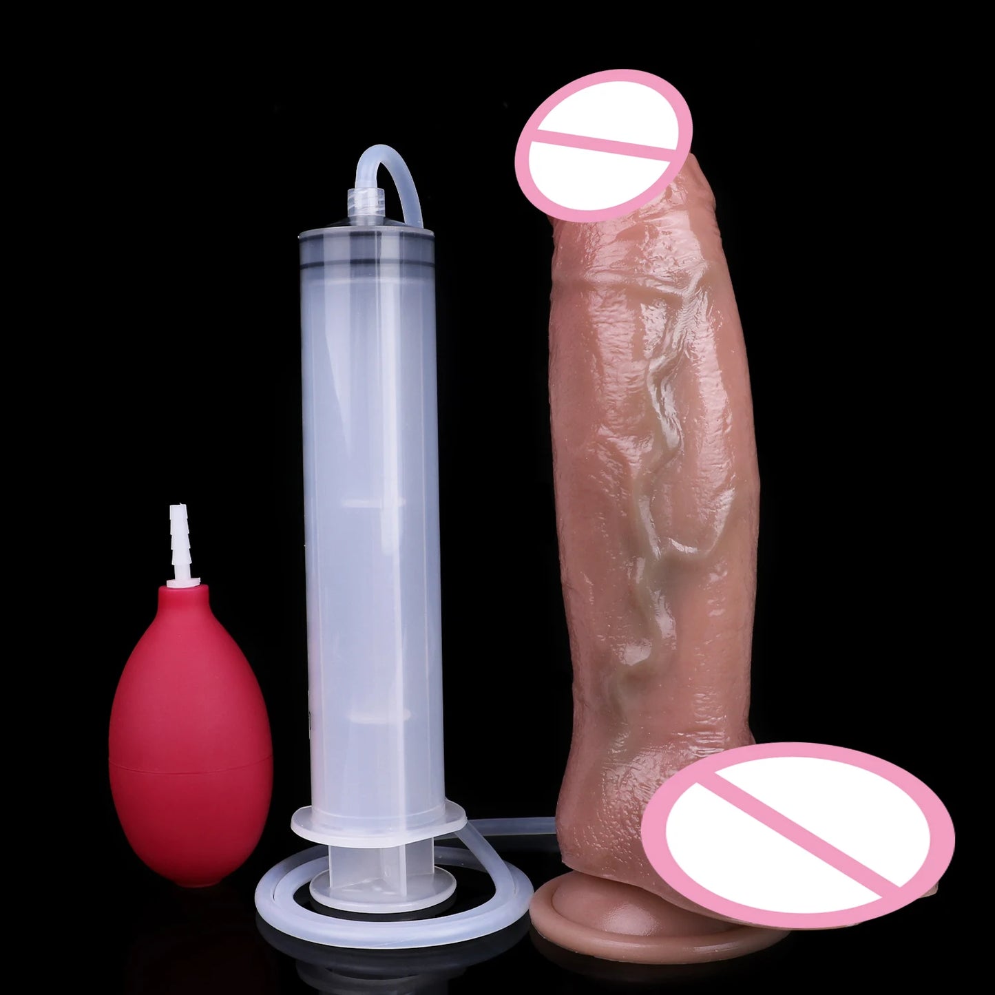 ASHBURN BLOODLINE RITE – Suction Squirting Dildo with Foreskin Detail