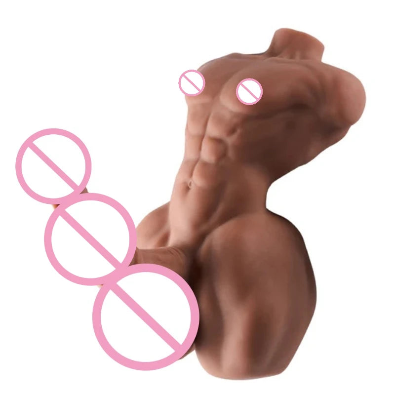 Arthur Torso Sexy Doll with Horse Dildo Universal Sex Toys Adult Toy Perfect Tits Sexy Doll Sex Torso Sex Toys for Man 18+