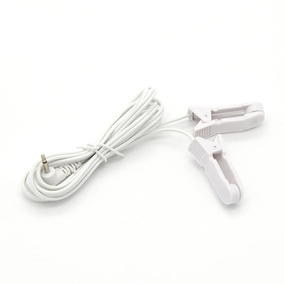 Electro Nipple Clamps Cockring,Electrostimulation Anal Butt Plug, Electric Shock Penis Ring/Plug Stimulation,E stim BDSM Sextoys