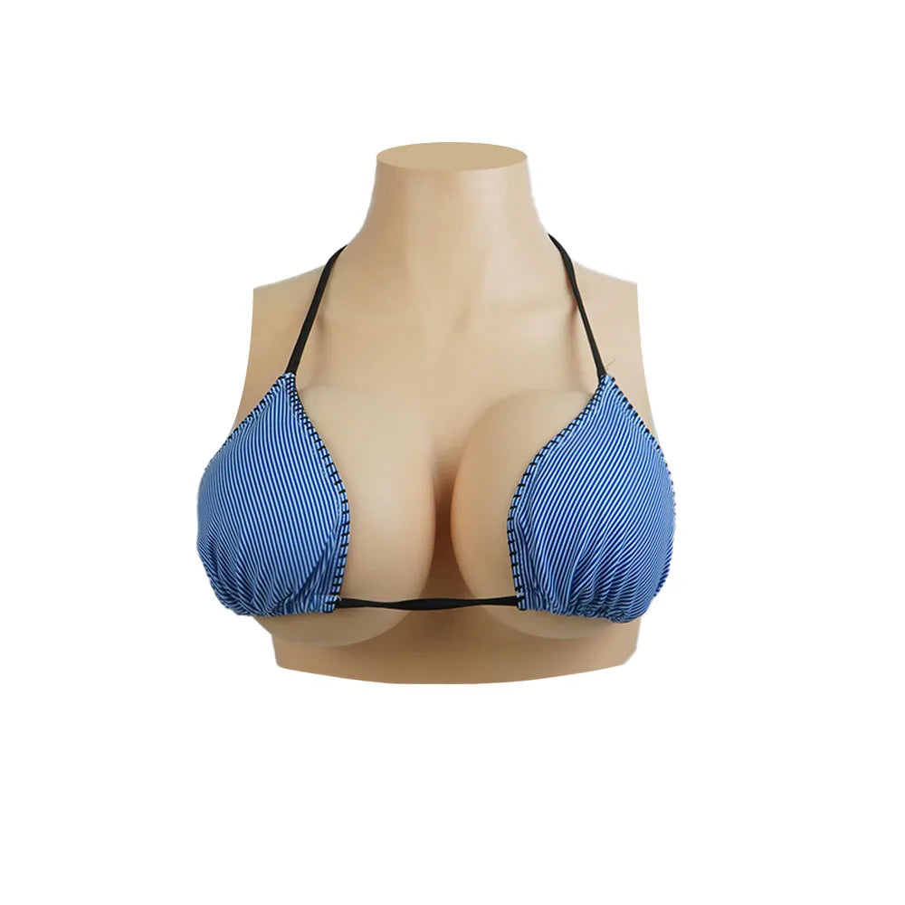 Zilasegy Silicone Breast Tgirl Cosplay for MenForms Huge Boob A/C/D/G/H Cup Transgender Drag Queen Shemale Cosplay