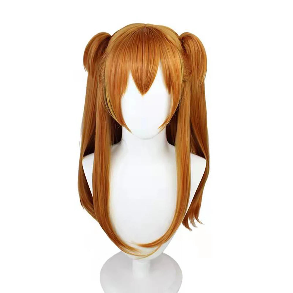 Asuka Langley Soryu Cosplay Costume Wig Hair Clips Rei Ayanami Cosplay Girl Women Halloween Loli Clothing Accessory