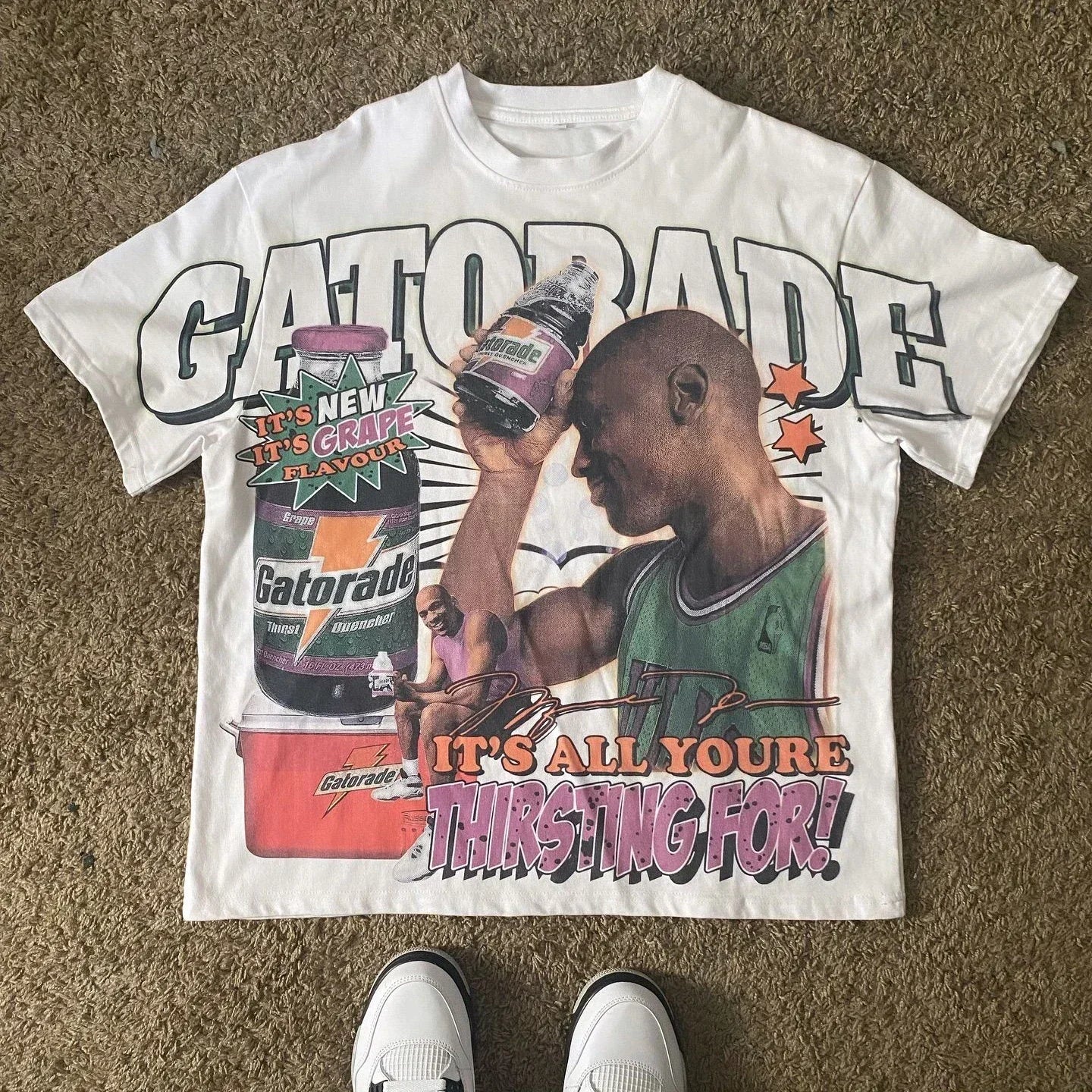 Streetwear T Shirt Y2K Clothes American Hip Hop Graphic Print Oversized TShirt Mens Womens Round Neck Cotton Short Sleeve Tops
