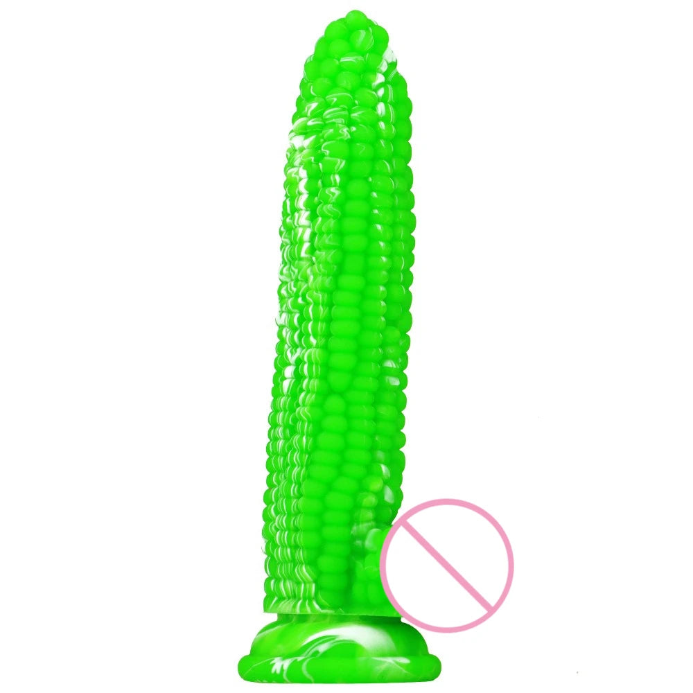 3 colors Corn Particles Penis Pvc Dildo Penetration Anal Plug Suction Cup Anal Expander Dildo Cock Simulation Butt Plug Gode 18+