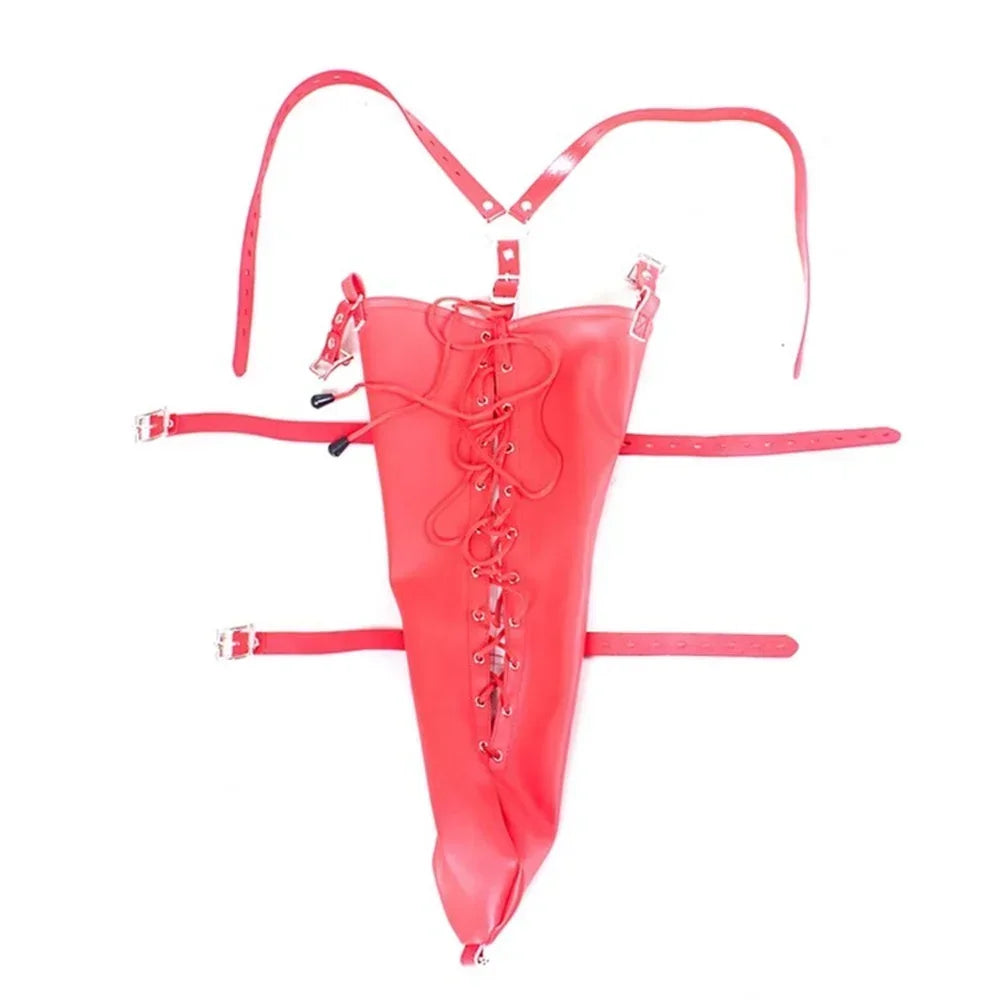 ASHBURN PU Leather Arm Restraint Adult Sex Bondage BDSM Toys Arm Binder Slave Role Play Kit Armbinders Erotic Sex Toy for Men Women