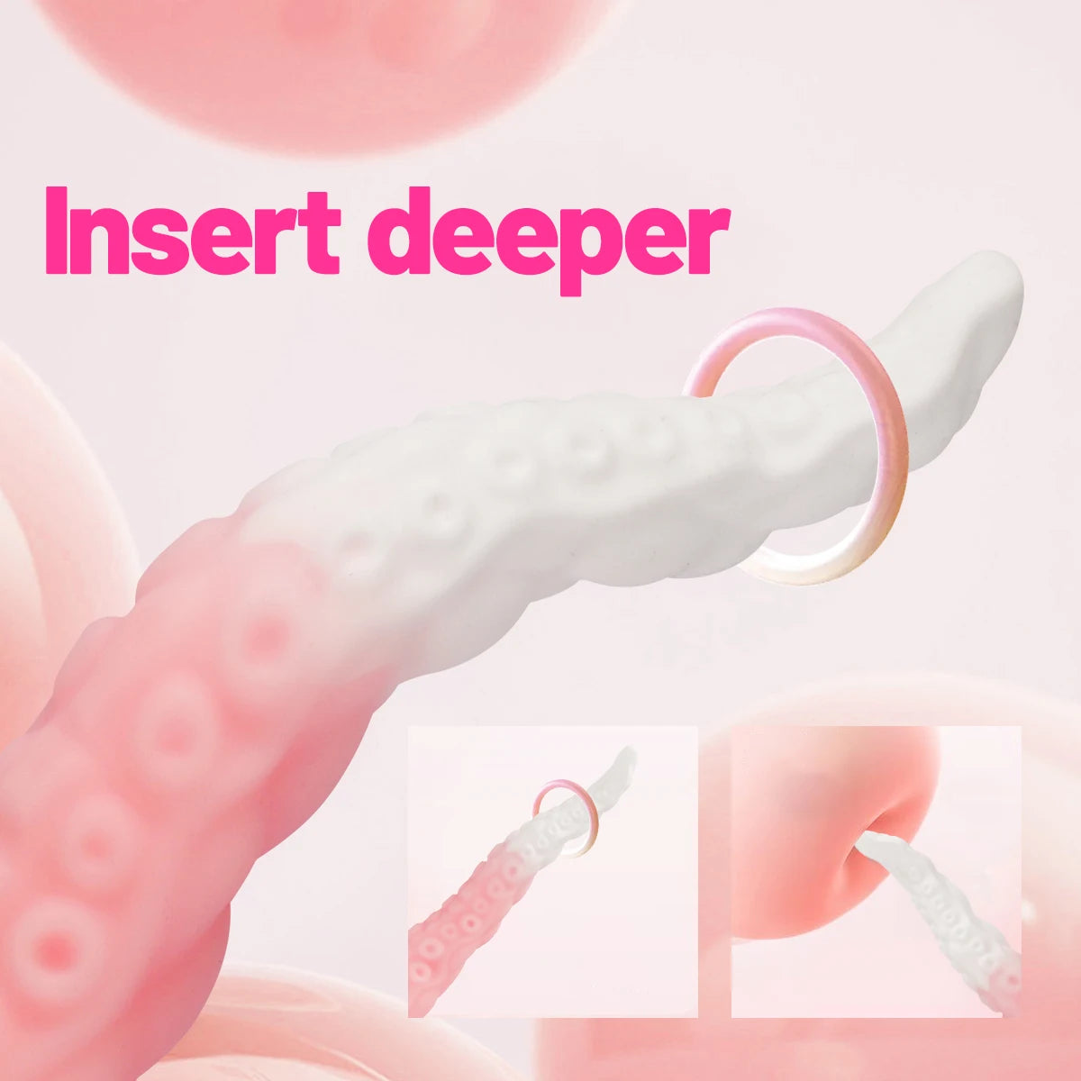 Alien Octopus Tentacle Anal Plug G-spot Clit Stimulation Prostate Orgasm Adult Sex Toy Unique Pleasure Available in Four Sizes