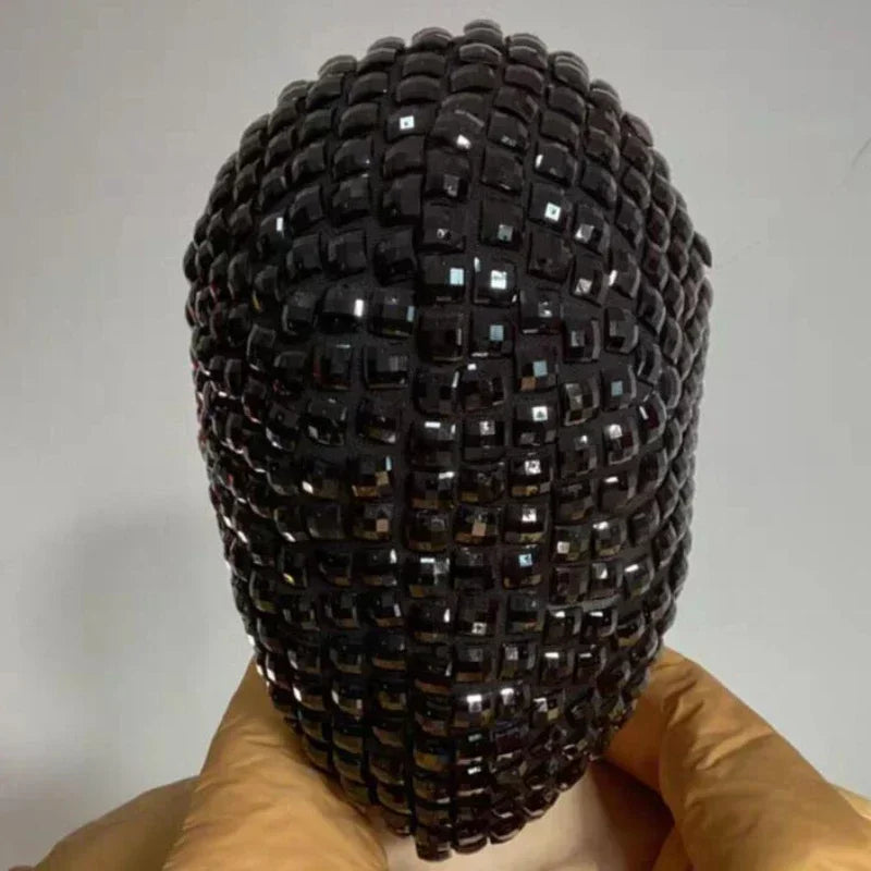 Studded Spikes Full Face Mask Cover Halloween Cosplay Funny Mask Night Club Dance Mask For Adult Toy Nightclub Bar DJ Party