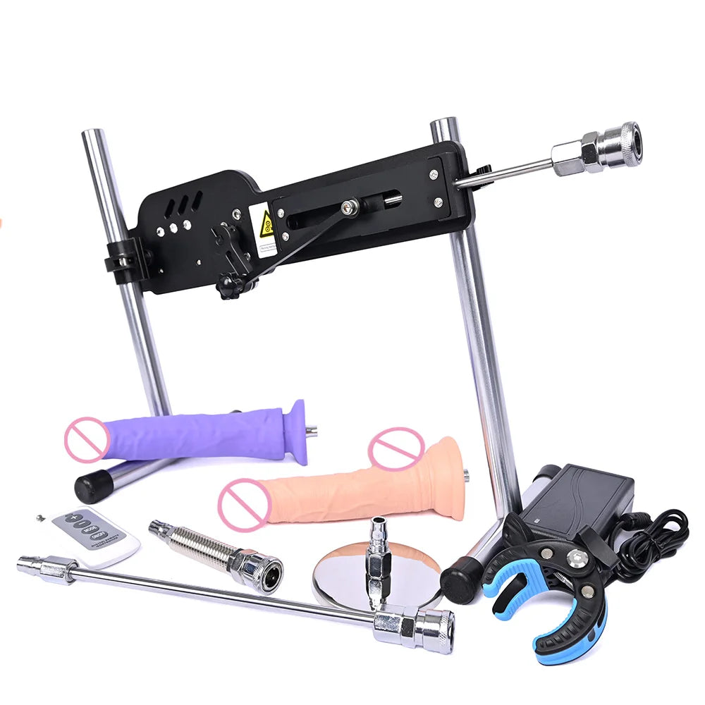 ROUGH BEAST Sex Machine for Women Wireless Mute Masturbation Machine with Dildo Vac-U-Lock Attachment 70W Power Sex Toys Man