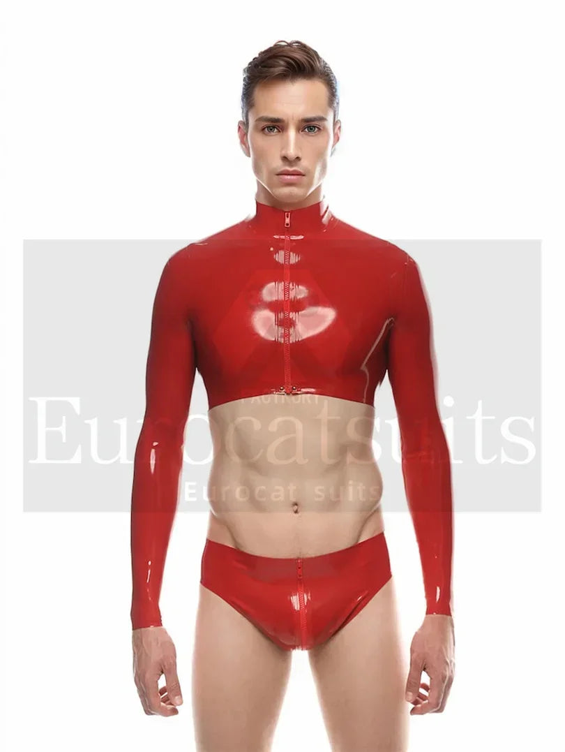 customizedLatex Gloves men smoky transparency socks Rubber Gloves Adult Unisex Seamless mask hood molding latex fetish