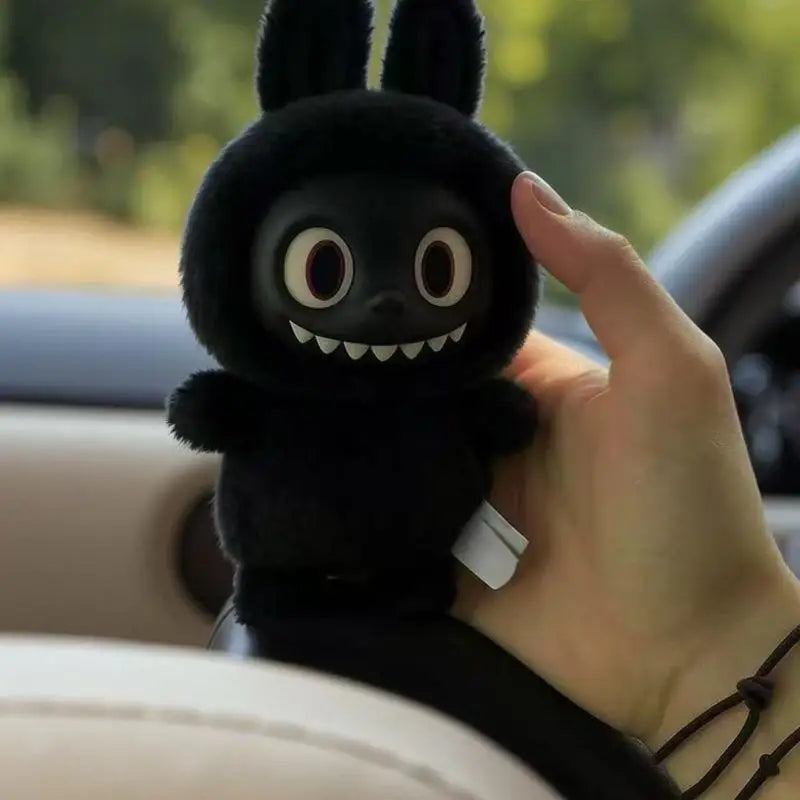 Black Vinyl Doll Kawaii African Version Black Cute Plush Toy Personalized Decorations Soft Cuddly Stuffed Animals Memorial Gifts