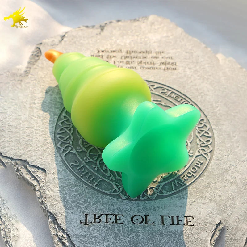Soft Silicone Anal Plugs Christmas Tree Anal Stimulator Trainer Sex Play Toy for Women Couples G-spot Sex Products