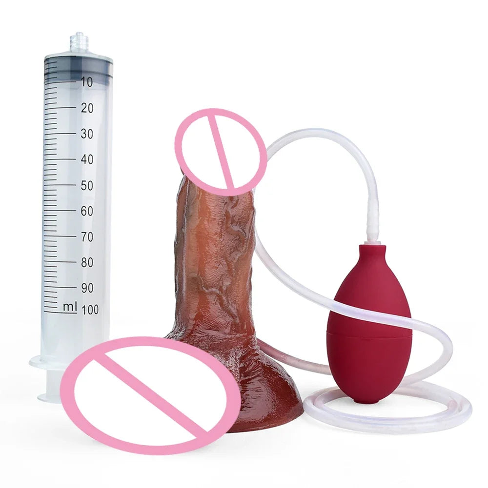 ASHBURN FLOOD RITE – Realistic Squirting Dildo