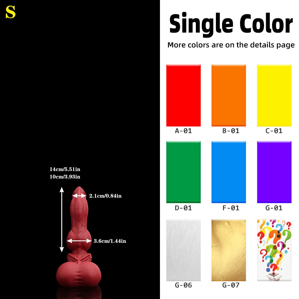 GRAEMEN Giant Knot relic Silicone S-XL 14.9 IN