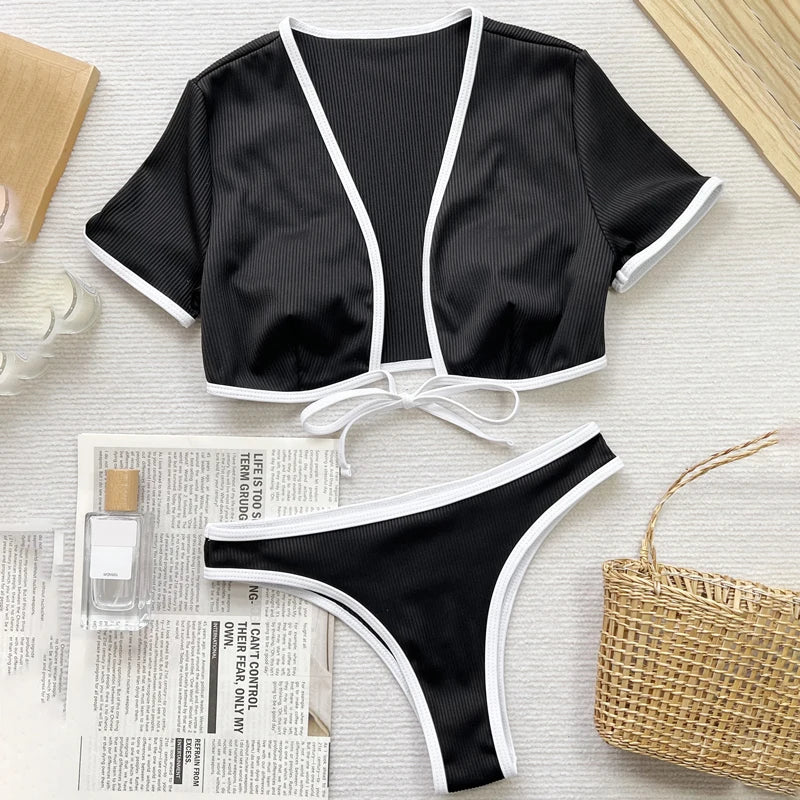 Feminine Bikinis Sets Y2k Bikini String Bikini Gate New-f-sets Two-piece Women's Set Woman 2 Pieces Chic and Elegant Swimsuits