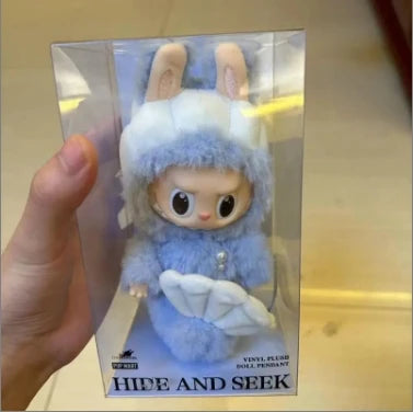 High Quality LBB Plush Toys Skullpanda Mokoko Zimomo Halloween LBB Keychain Doll Christmas Gift Keyring Toy Replica Gift