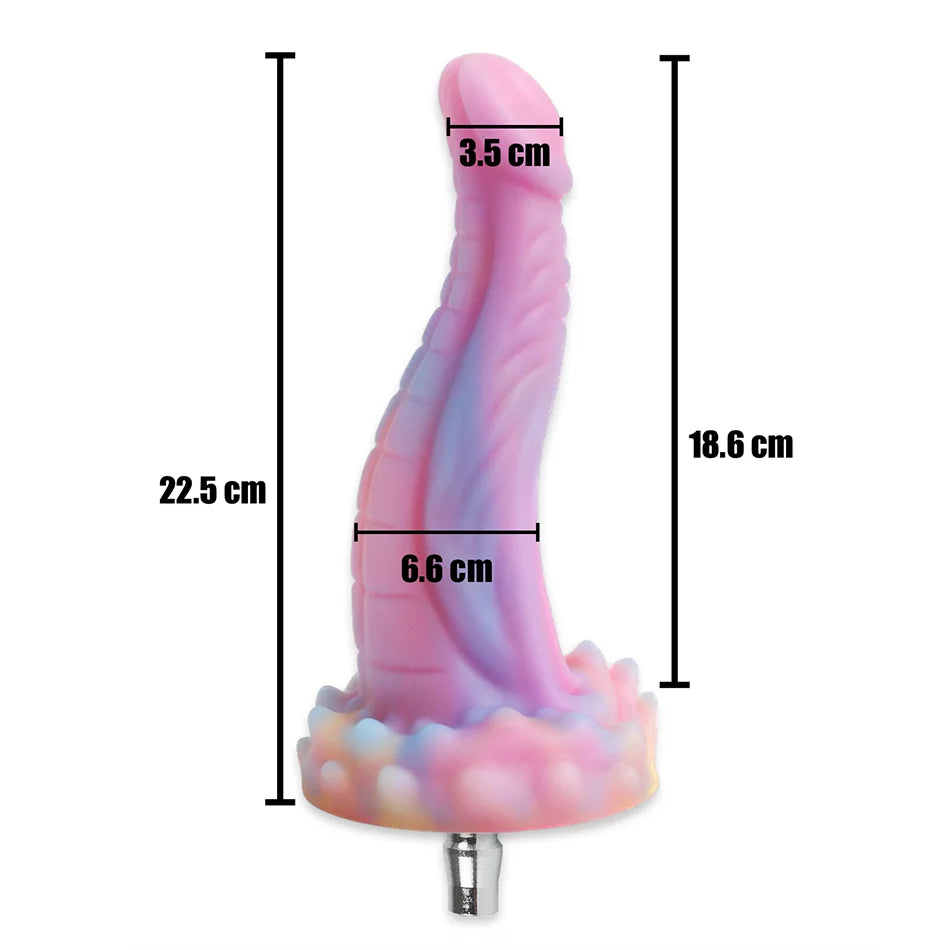 ASHBURN Luminous Sex Machine Attachments Masturbation Dildos VAC-U-LOCK