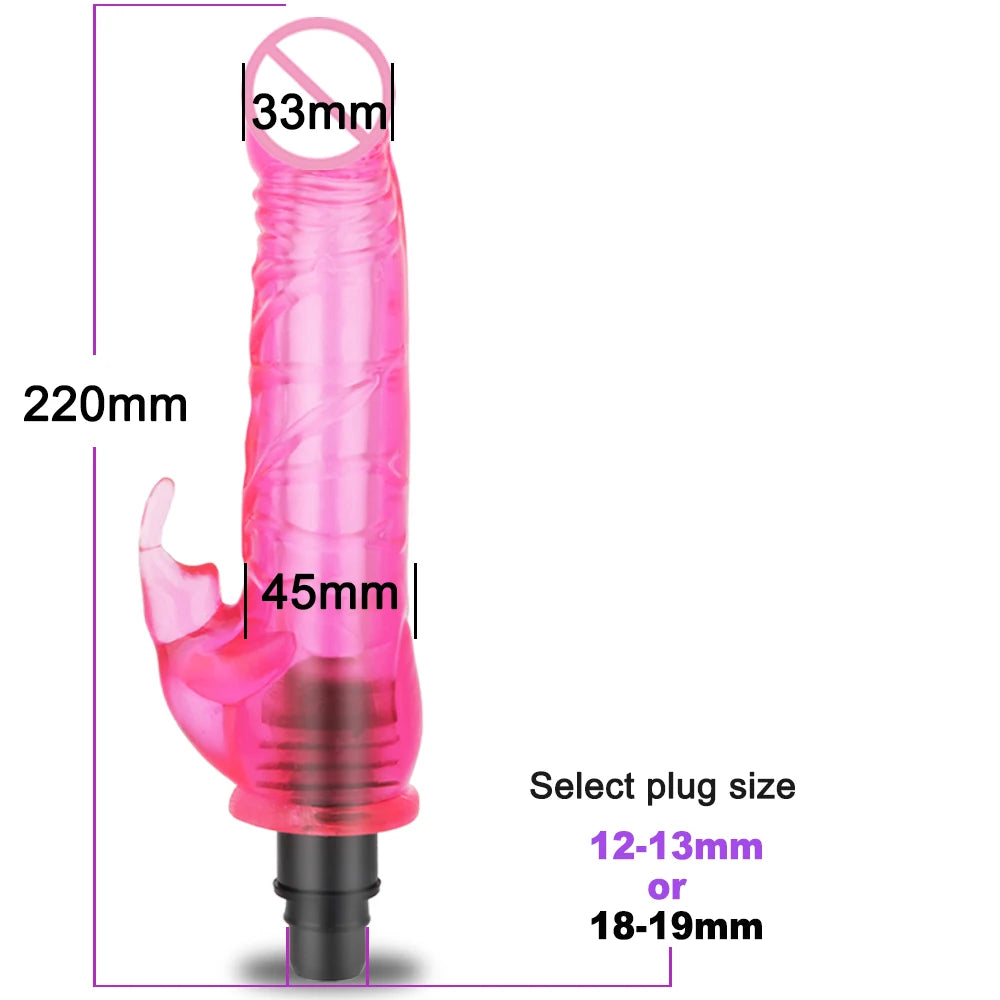 Massage Gun Heads vibration dildo penis adult sex toys silicone head VIBRAT for Fascia gun percussion Vibrators for Female Man
