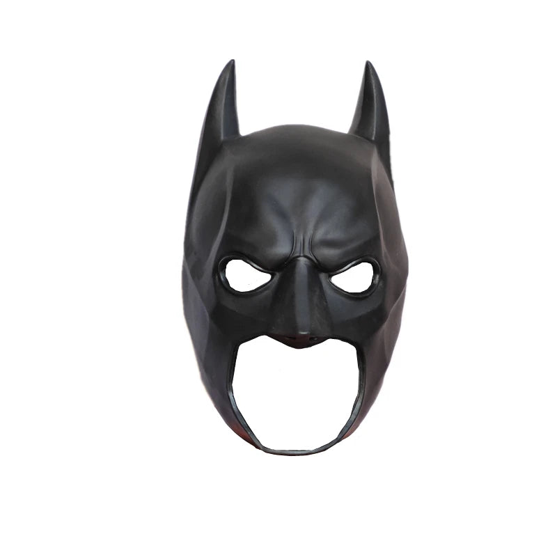 New Bruce Wayne Bat Hero Cosplay Helmet Movie Superhero Face Mask for Men Full Head Latex Helmet Adult Woman Disguise Prop
