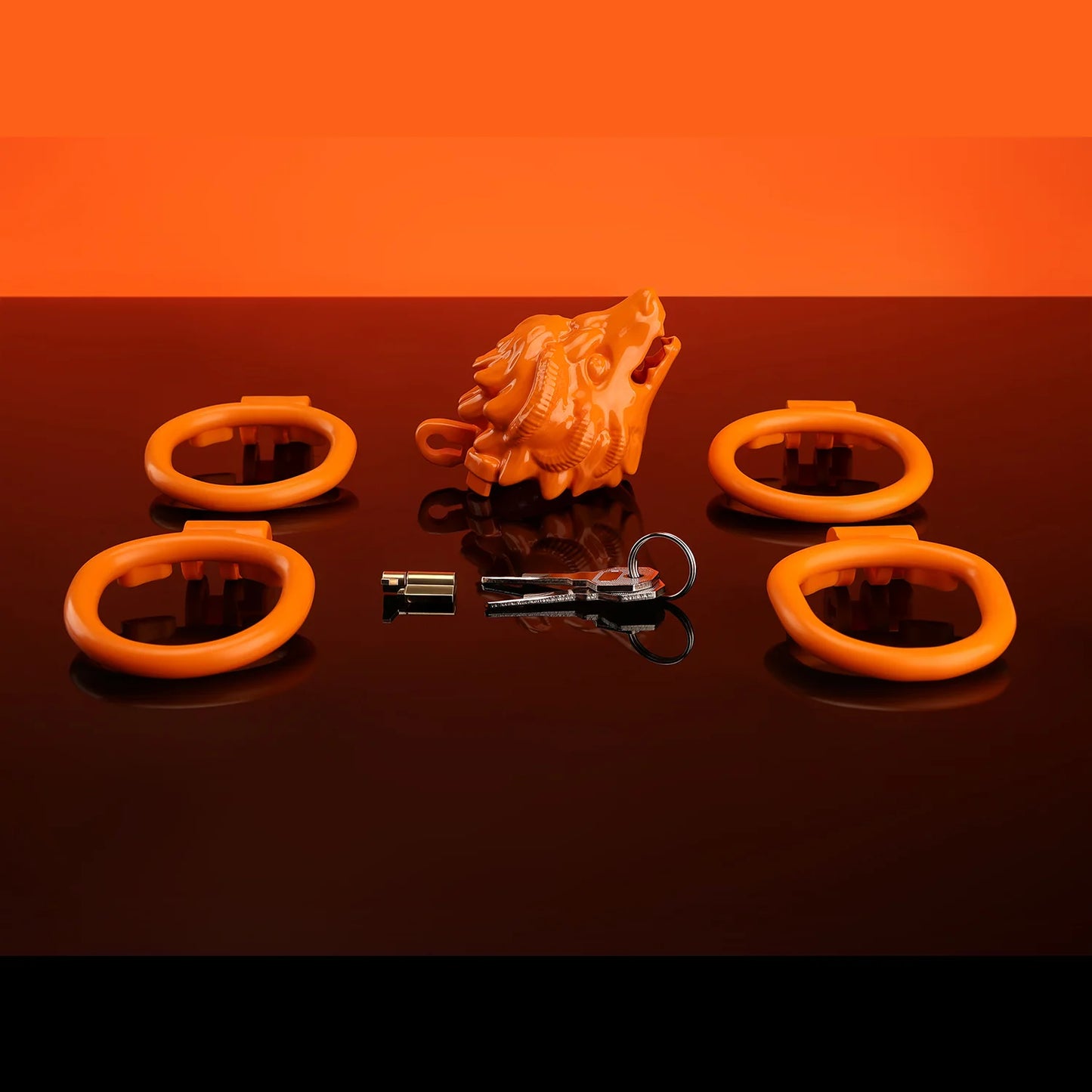New ABS Chastity Cage Male Flat Cock Cage Penis Ring Slave Bondage SM Sissy Gay Penis Devices Adult Sexy Toys For Men