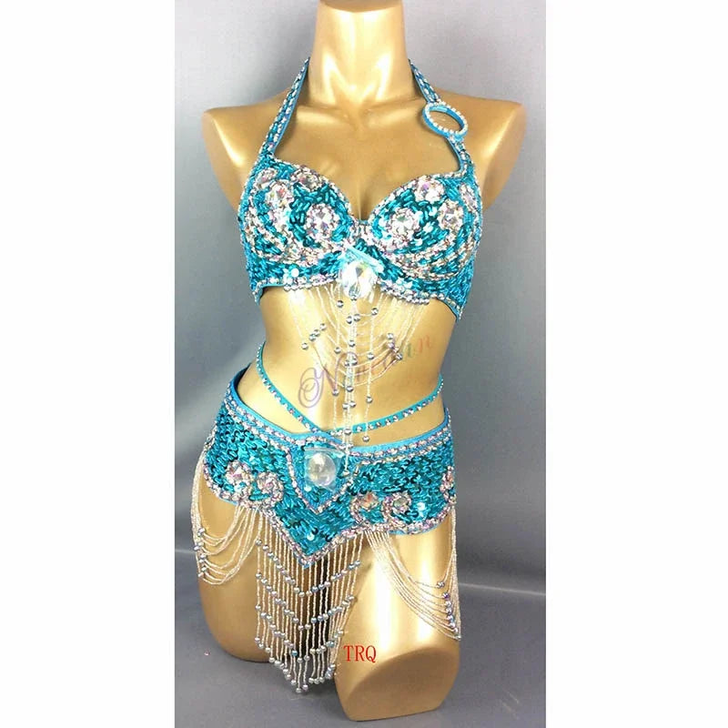 Crystal Beads Tassel Fringe Sequin set