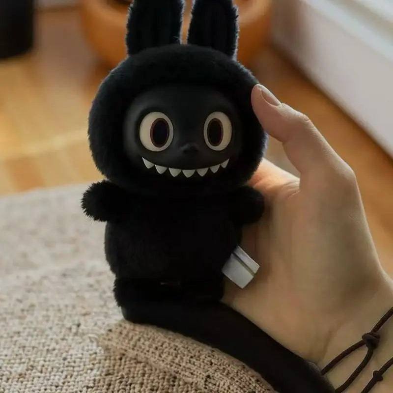 Black Vinyl Doll Kawaii African Version Black Cute Plush Toy Personalized Decorations Soft Cuddly Stuffed Animals Memorial Gifts